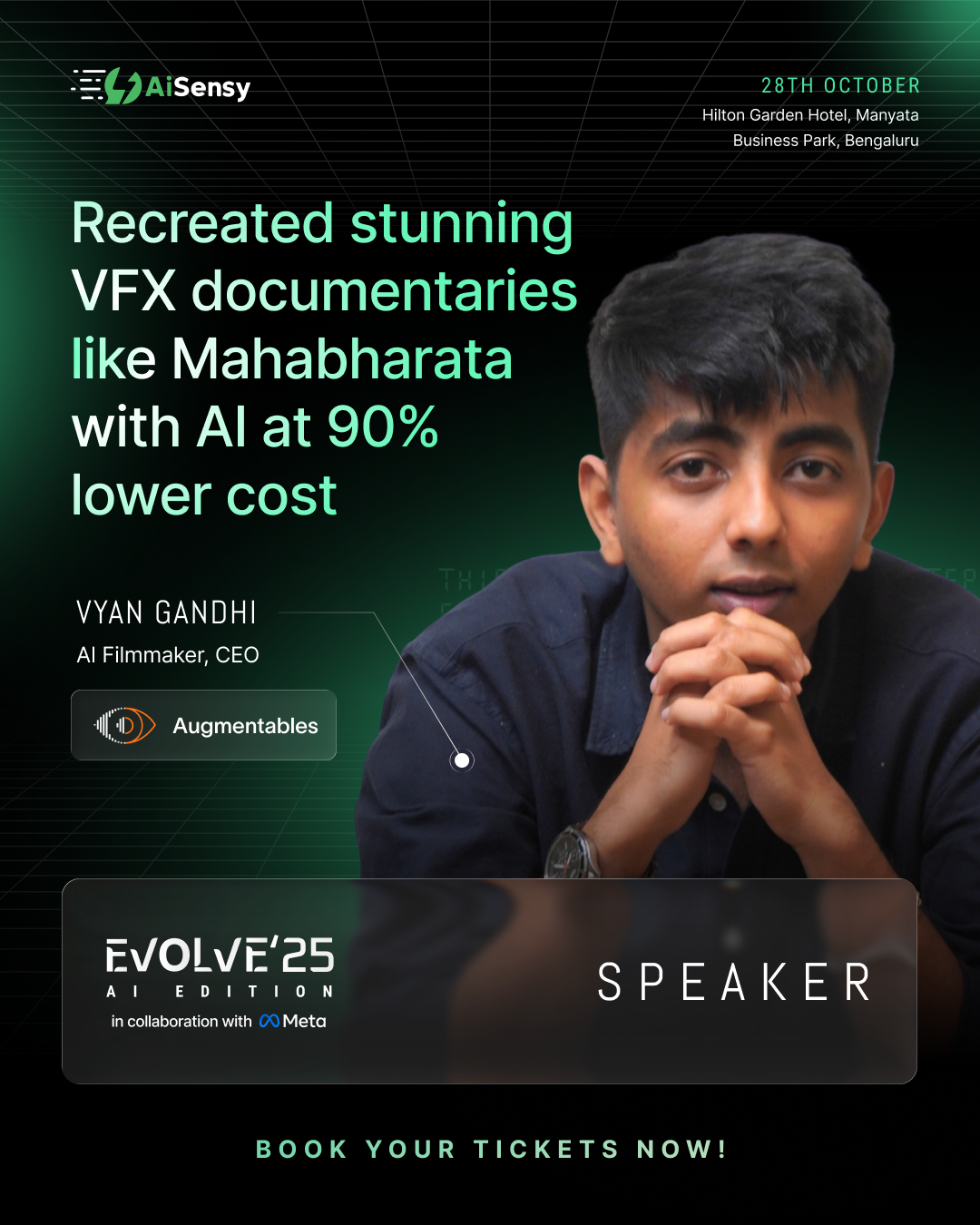 Vyan Gandhi - AI Filmmaker, CEO at Augmentables