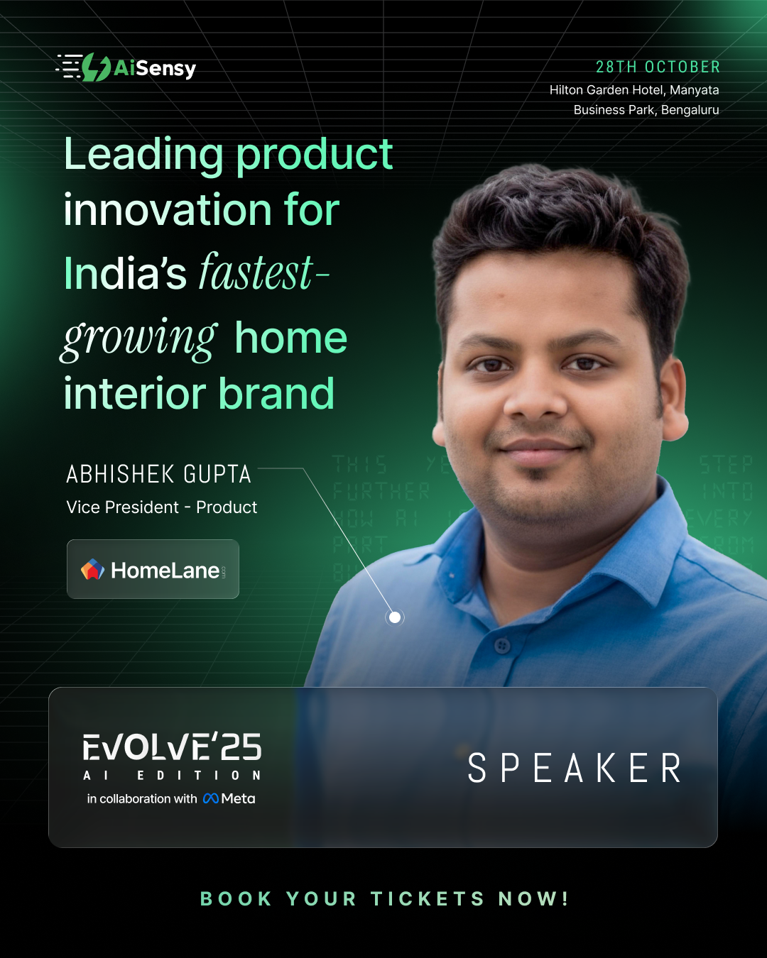 Abhishek Gupta - Vice President - Product at HomeLane