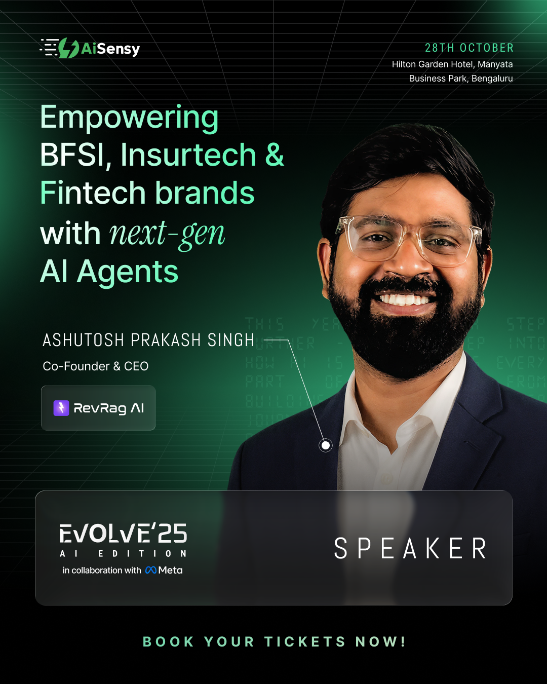 Ashutosh Prakash Singh - Co-Founder & CEO at RevRag AI