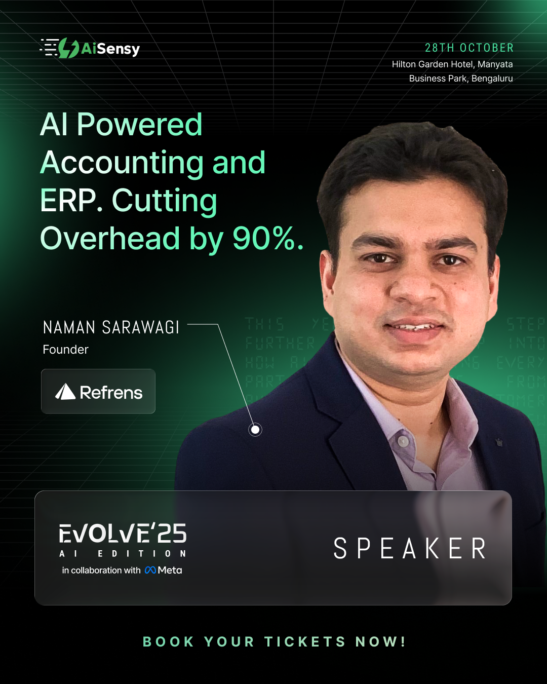 Naman Sarawagi - Founder at Refrens