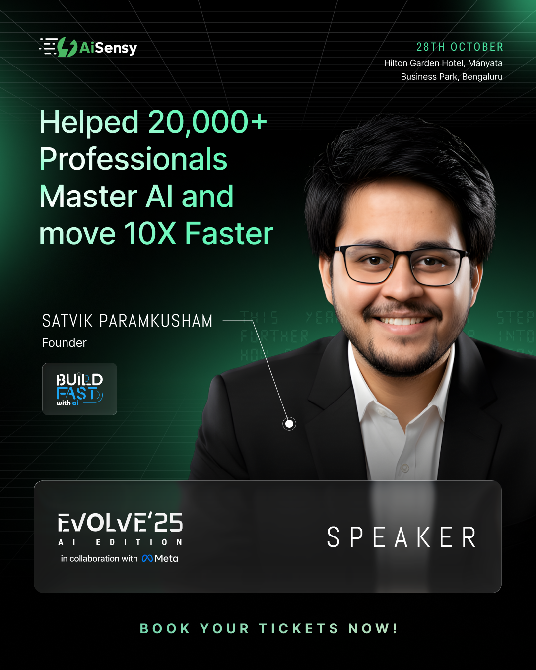 Satvik Paramkusham - Founder at BUILD FAST with ai