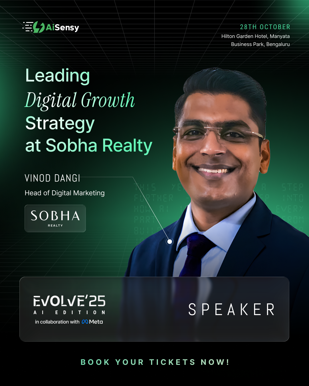 Vinod Dangi - Head of Digital Marketing at Sobha Realty